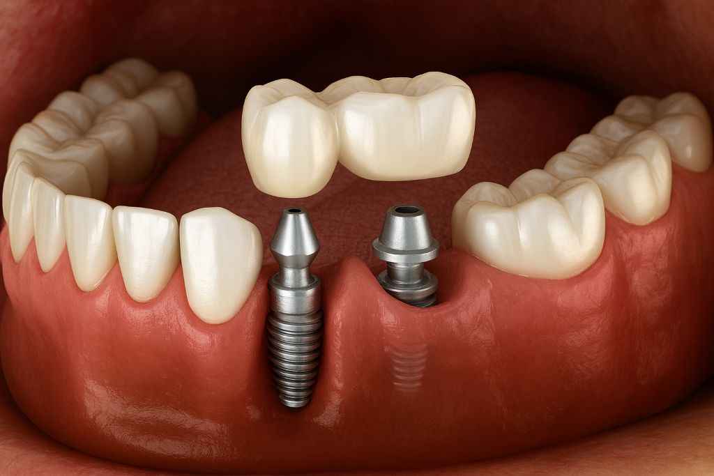 Dental Implant Supported Bridge 2