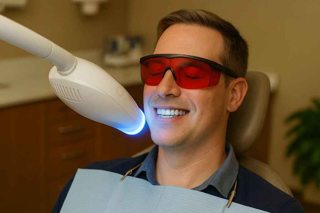 Teeth Whitening Man