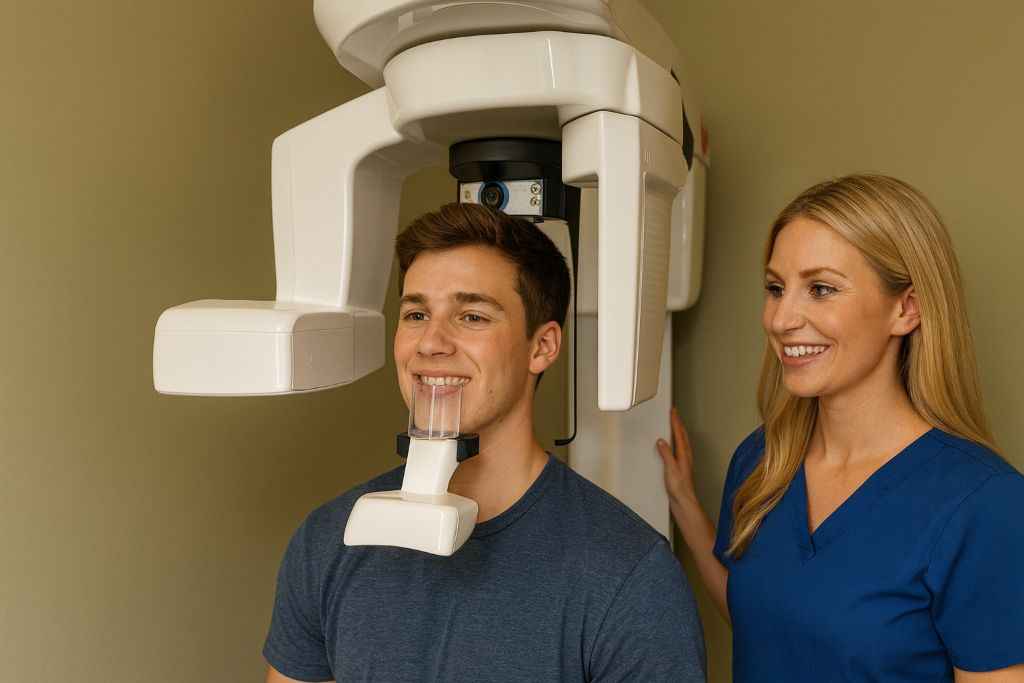 Getting-Dental-X-Ray-At-Shumway